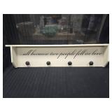 Decorative Wall Art/Coat Hanger