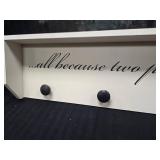 Decorative Wall Art/Coat Hanger