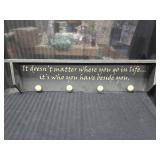 Decorative Wall Art/Coat Hanger