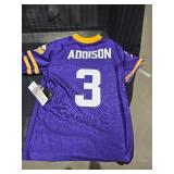 Vikings Jersey Addison Boys size 8/10