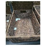 NEW 3 Woven Stackable Baskets