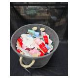 Basket/ About 30 Ice Cream Cone Scoopers