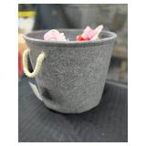 Basket/ About 30 Ice Cream Cone Scoopers