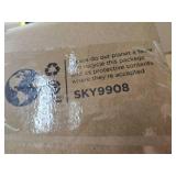 7.5ft Patio Market Umbrella,Wavy Trim, UV-Fade-Resistant, Crank & Tilt, Pink