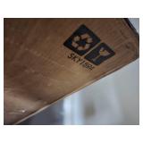 Portable Folding Plastic Dining Table w/ Handle, Lock - 6ft, White