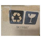 123lb Capacity Fillable Mobile Umbrella Base w/ 4 wheels - Dome Square, Brown