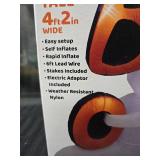 6' Outdoor Led Lighted Boo Ghost Inflatable