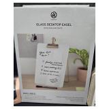 New Glass Desktop Easel/Tech Pouch/ Bell