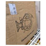 Garvee Garden Hose Reel, 1/2 in x 72 ft Wall Mounted Retractable Water Hose Reel with 9 Function Sprayer Nozzle, Any Length Lock, 180° Swivel Bracket, Automatic Rewind and Slow Return System