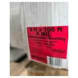 Film Guard Plastic Sheeting 8' x 100'