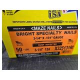 Maze Nails 3 3/4 x .131' 12d 50 lb