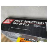 6 mil Poly Sheeting 16' x 100' Black
