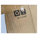 24' Snow Pusher, Heavy Duty Hand Plow - Black