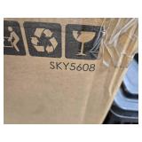 12V Kids Ride-On Electric ATV, 4-Wheeler Quad Car Toy w/Bluetooth Audio, 3.7mph Max Speed, Treaded Tires, LED Headlights, Radio - Orange