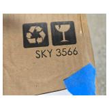 3-Piece Kettlebell Exercise Fitness Weight Set w/ Storage Rack, Black