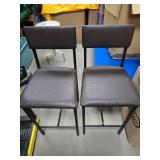 2 New Brown Bar Stools