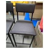 2 New Brown Bar Stools
