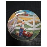 2 Vintage Decorative plates