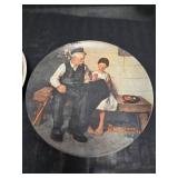 3 Vintage Decorative plates