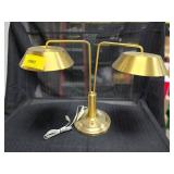 New Double Brass Lamp