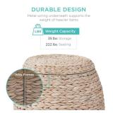 Multipurpose Hyacinth Storage Tote Basket