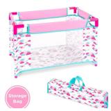 Kids 15-Piece 13.5in Newborn Baby Doll Role Play Playset w/ Accessories