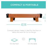 Tabletop Air Hockey Arcade Game Table w/ 2 Pucks, 2 Strikers - 40in