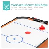 Tabletop Air Hockey Arcade Game Table w/ 2 Pucks, 2 Strikers - 40in