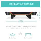 Tabletop Air Hockey Arcade Game Table w/ 2 Pucks, 2 Strikers - 40in