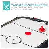 Tabletop Air Hockey Arcade Game Table w/ 2 Pucks, 2 Strikers - 40in
