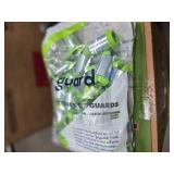 (1) Box of EZ Guard Single Stud Electrical Wire Protector Green Contains 7 Bags of 25 Wire Protectors, silver Retail $160+