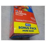 Ziploc Gallon Storage Bags...