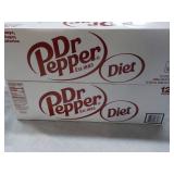 2 Diet Dr. Pepper 12 packs...
