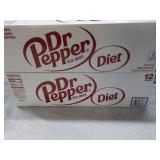 2 Diet Dr. Pepper 12 packs...