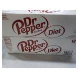 2 Diet Dr. Pepper 12 packs...