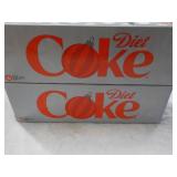 2 Diet Coke 12 Packs...
