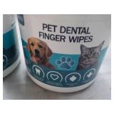 2 Owerici Pet Dental Finger Wipers...