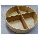 12' Diameter Wood Lazy Susan...