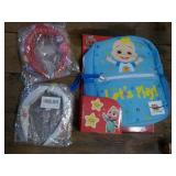 Child's Backpack and Headbands...