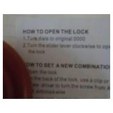 Combination Lock...