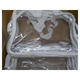 10 Security Clear Purses- 2 sizes...