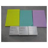 3 Post-it 4 x 6' Pads and Tape...