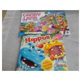 Hungry Hungry Hippos and CandyLand...