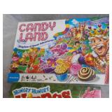 Hungry Hungry Hippos and CandyLand...