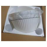 Set of 3 Ceramic Bowls 4 x 8'...
