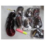 8 French Curl Hair Pieces...