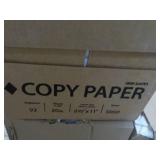 5000 Sheets White 8 1/2 x 11' Copy ...