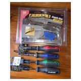 Gardner Bender MSG-301 Low Volt Wire Stapler Gun and 4 ProGrade Nut Drivers