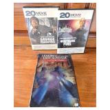 Lot of THREE Movie Series, Nightmare Fuel and Savage Predators both 20 Movies Each. I Know What You Did Last Summer Collection