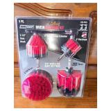 5 Piece Brush Cleaning Kit (RED) NEW